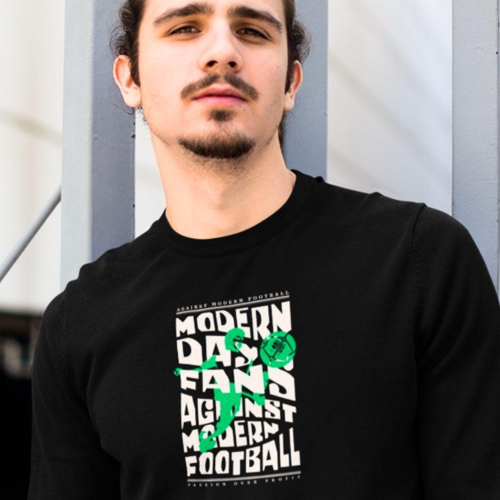 Against modern Football - Unisex Sweatshirt-Fanspirit