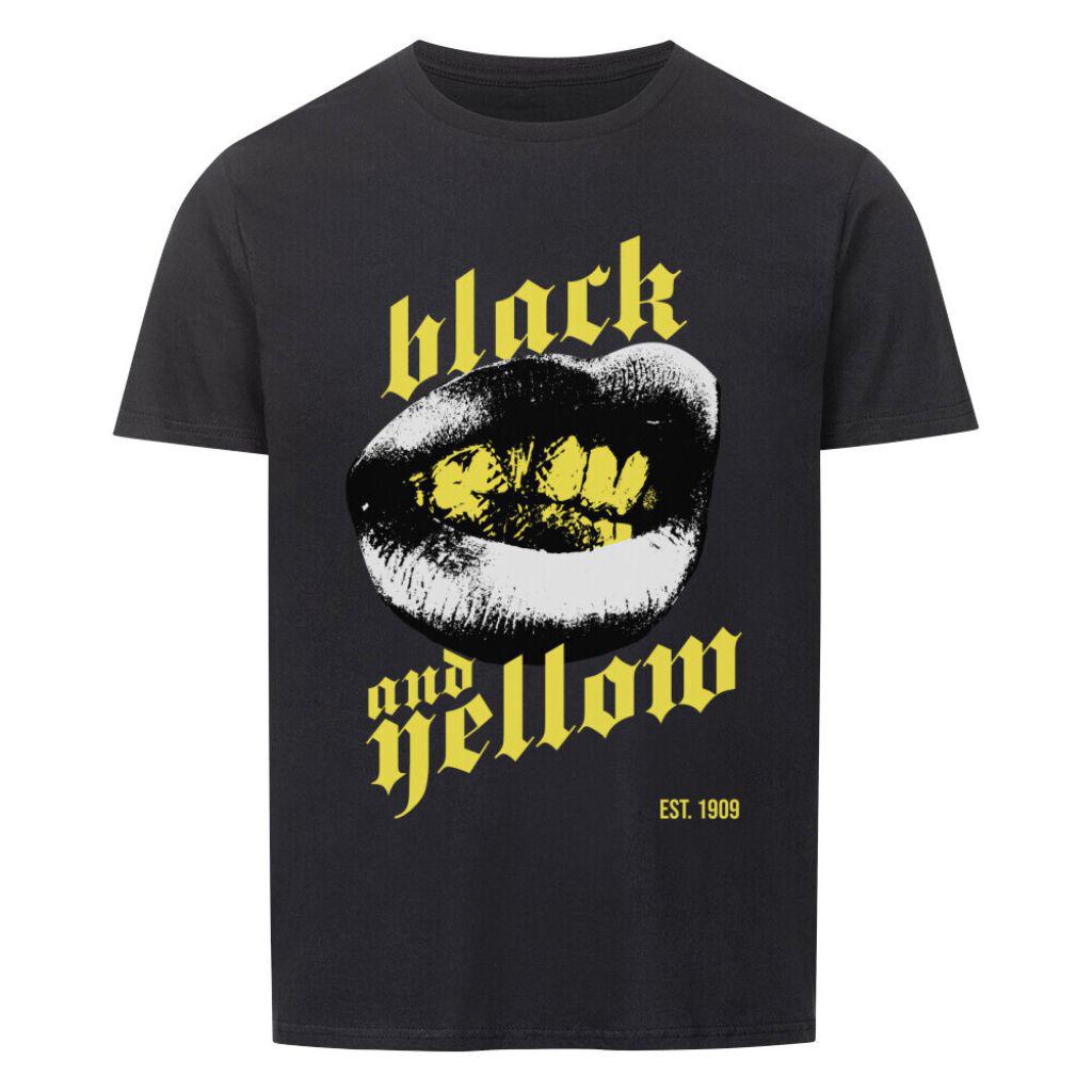 Black and Yellow 1909 - Unisex T-Shirt-Fanspirit