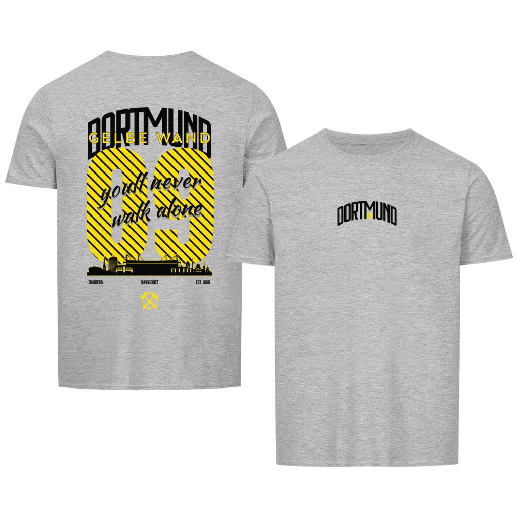 Dortmund Gelbe Wand - Unisex T-Shirt-Fanspirit