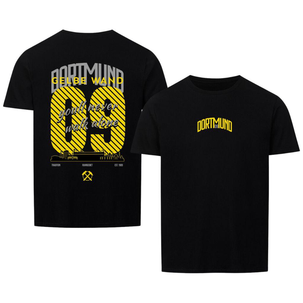 Dortmund Gelbe Wand - Unisex T-Shirt-Fanspirit