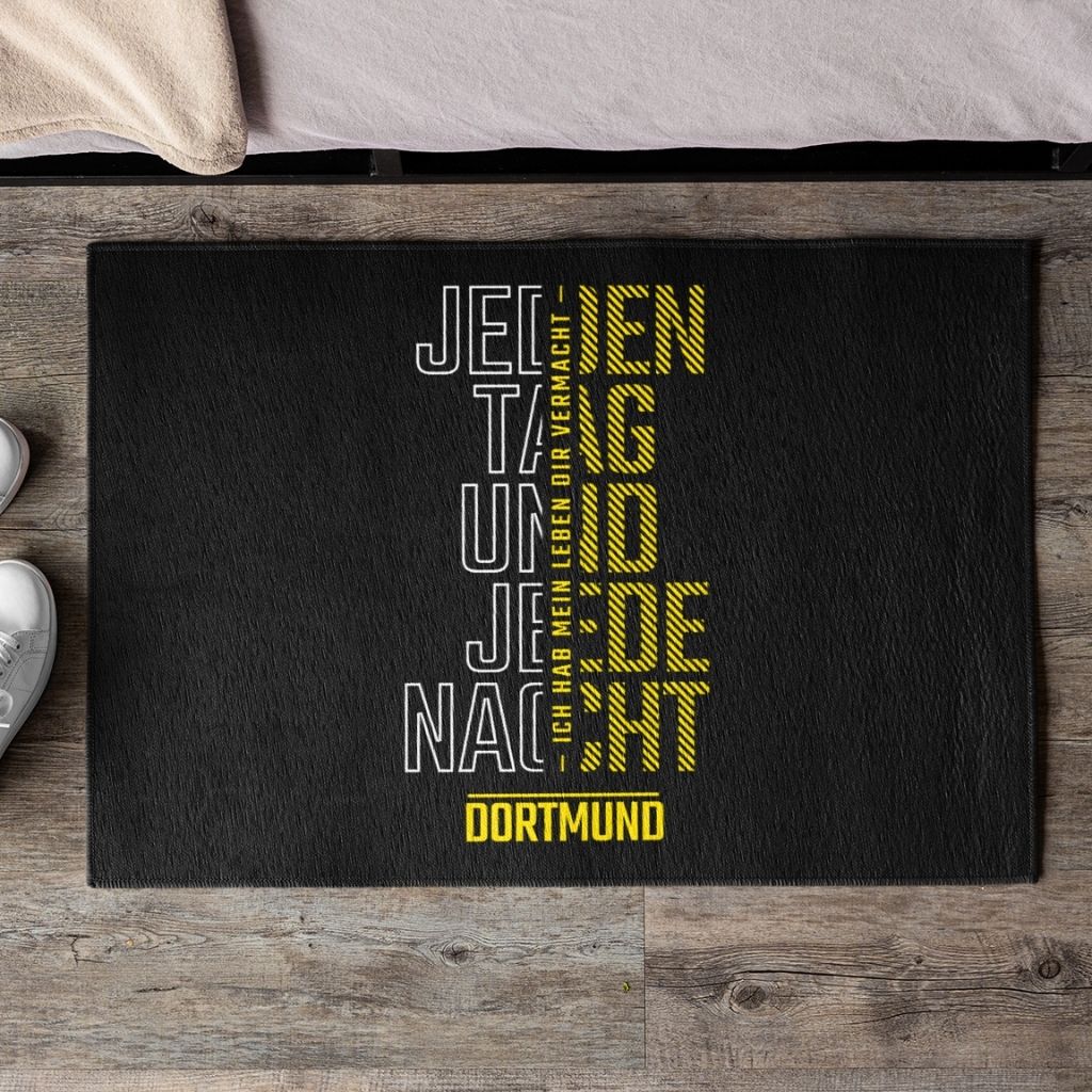 Dortmund jeden Tag und jede Nacht - Fußmatte