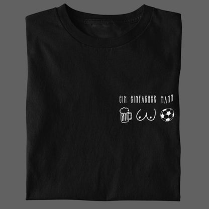 Einfacher Mann - Unisex T-Shirt